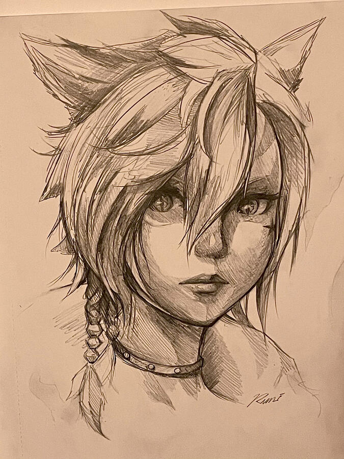 C&#39;kaxah (Pencil Portrait)